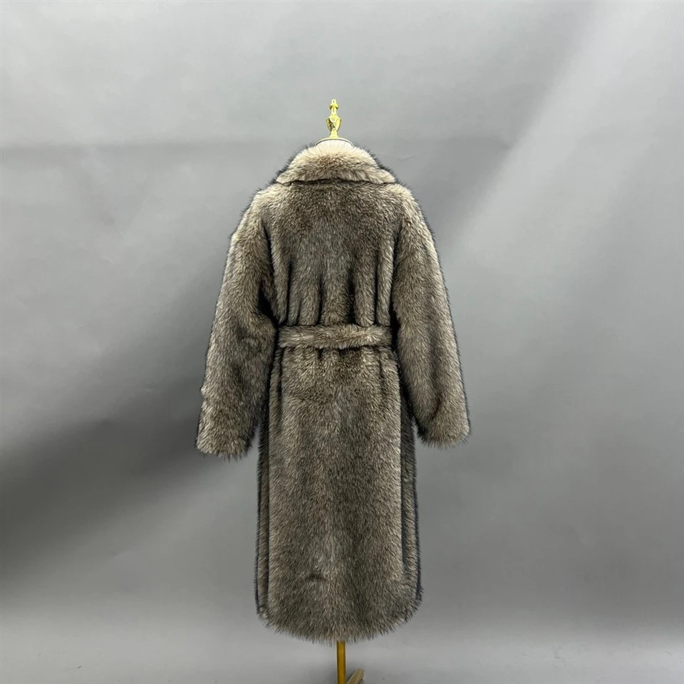 Raccoon Faux fur Coat factory